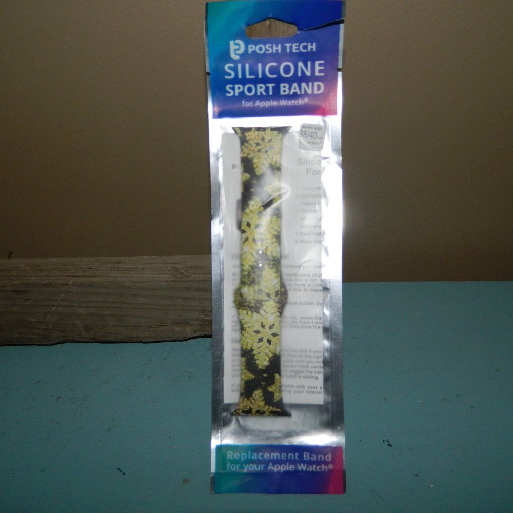 Posh Tech Silicone Sport Band For Apple Watch 38/40 mm